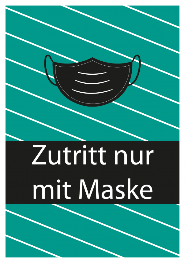 Poster – Motiv Maske